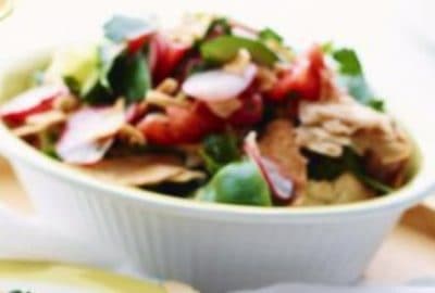 Gegrilde kabeljauw met Fattoush