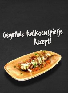 Gegrilde kalkoenspiesjes