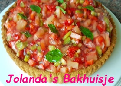 Gemende fruitvlaai