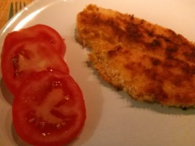 Gepaneerde scharfilet in panko