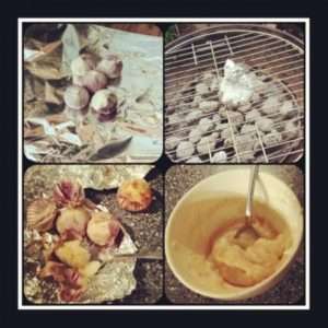 Gepofte Knoflook