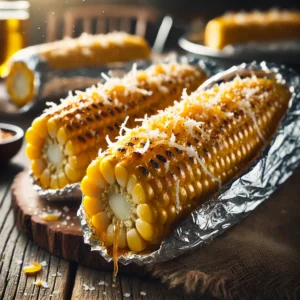 Geroosterde Maïskolven met Cheddar