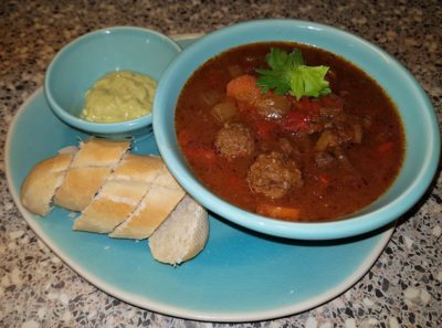 Goed gevulde Tomatensoep uit de slowcooker