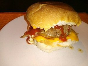 Hamburger huisgemaakt