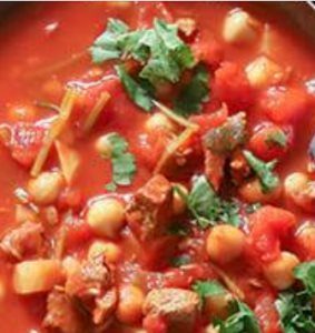 Harira met kikkererwten