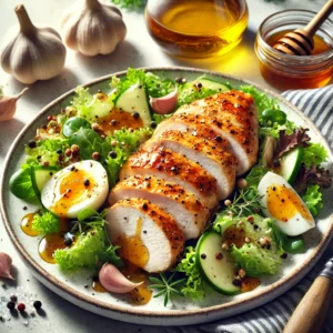 Honinggemarineerde Kipfilet met Krokante Sla