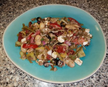 Italiaanse salade a la Frans