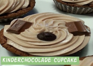 Kinderchocolade Cupcake