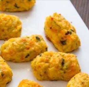 Koolhydraatarme bloemkoolkroketjes