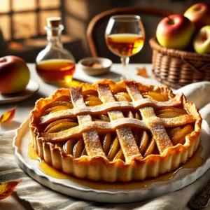 Krokante Appeltaart met Armagnac en Filodeeg
