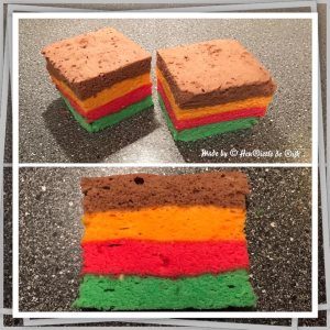 Kue Bolu Kukus Pelangi