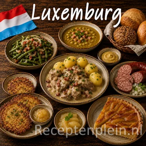 Ontdek de Luxemburgse keuken met streekgerechten, wild, aardappelen en authentieke recepten uit Luxemburg.