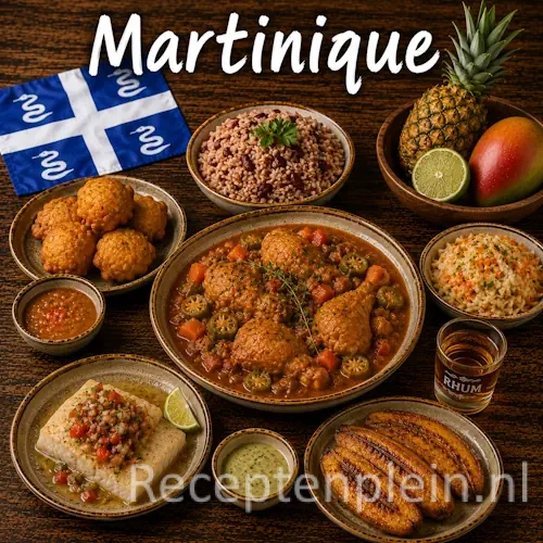 Martinicaanse keuken met tropisch fruit