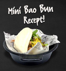 Mini Bao Buns van pulled pork!