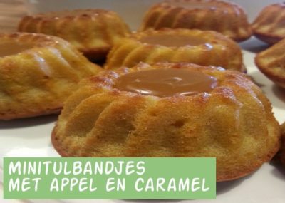 Mini tulbandjes met Appel en Caramel