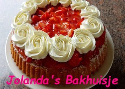 Nostalgische aardbeienvlaai