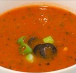 Paprika-tomatensoep