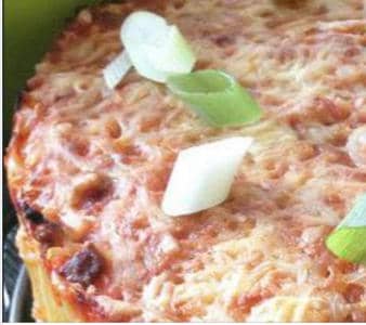 Pasta Bolognese taart