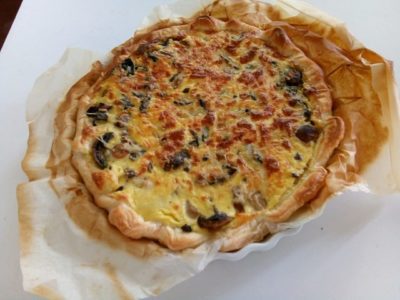 Quiche met zeevruchten