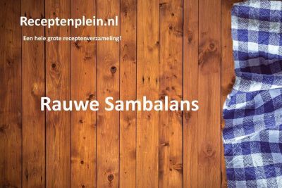 Rauwe Sambalans