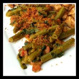 Sayur Boontjes en Spinazie