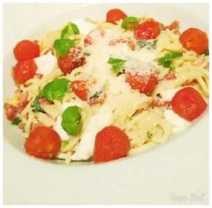 Spaghetti Caprese