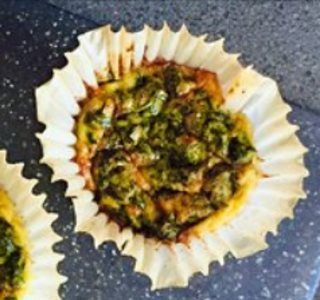 Spinazie muffins