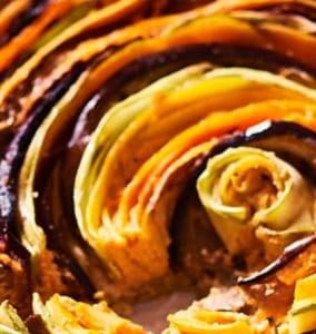 Spiral quiche