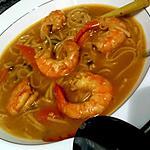 Thaise soep met garnalen