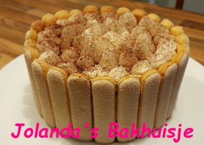 Tiramisu taartje