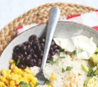 Vegetarische Burrito Bowl