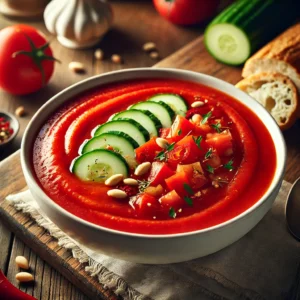 Verfrissende Spaanse Gazpacho