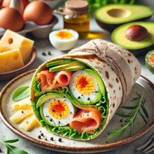 Wrap met Toast Zalm en Avocado