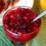 Cranberry-appelcompote