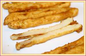Asparagi Fritti in pastella