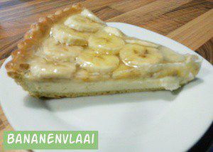 Bananenvlaai