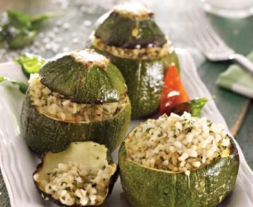 Gevulde Courgettes