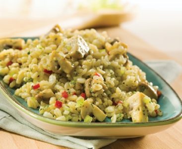 Bulgur Met Paddestoelen