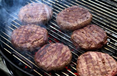 Pikante kaas kalkoenburger