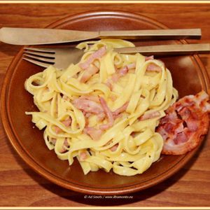 Pasta alla carbonara – overbekend, maar vaak verkeerd gemaakt staat ook  gewoon op 