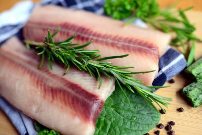Zalm met dillesaus