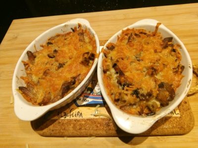Gegratineerde penne uit Parijs