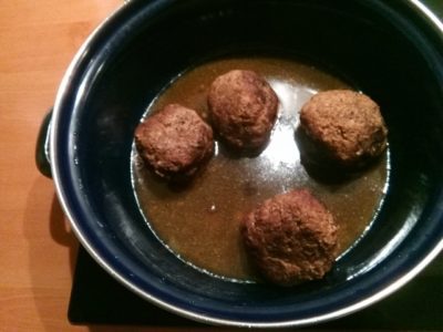 Gehaktbal van de Librije