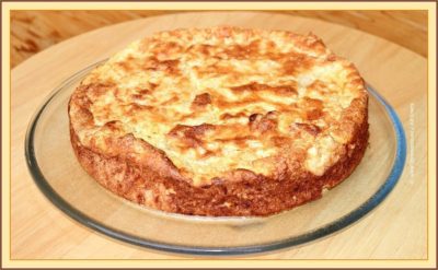 Torta di riso e Sambuca