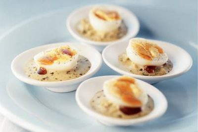 Eitje met truffelolie