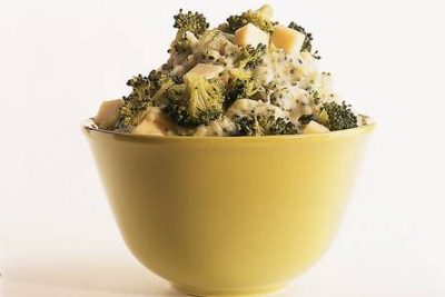 Broccolistamppotje met kaas