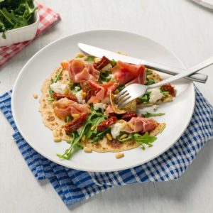 PANNENKOEK MET SERRANOHAM