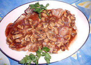 Karbonade met Madera-saus