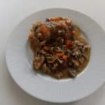 Kip met champignons in een mosterdsaus