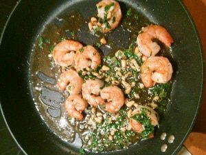 Knoflook garnalen